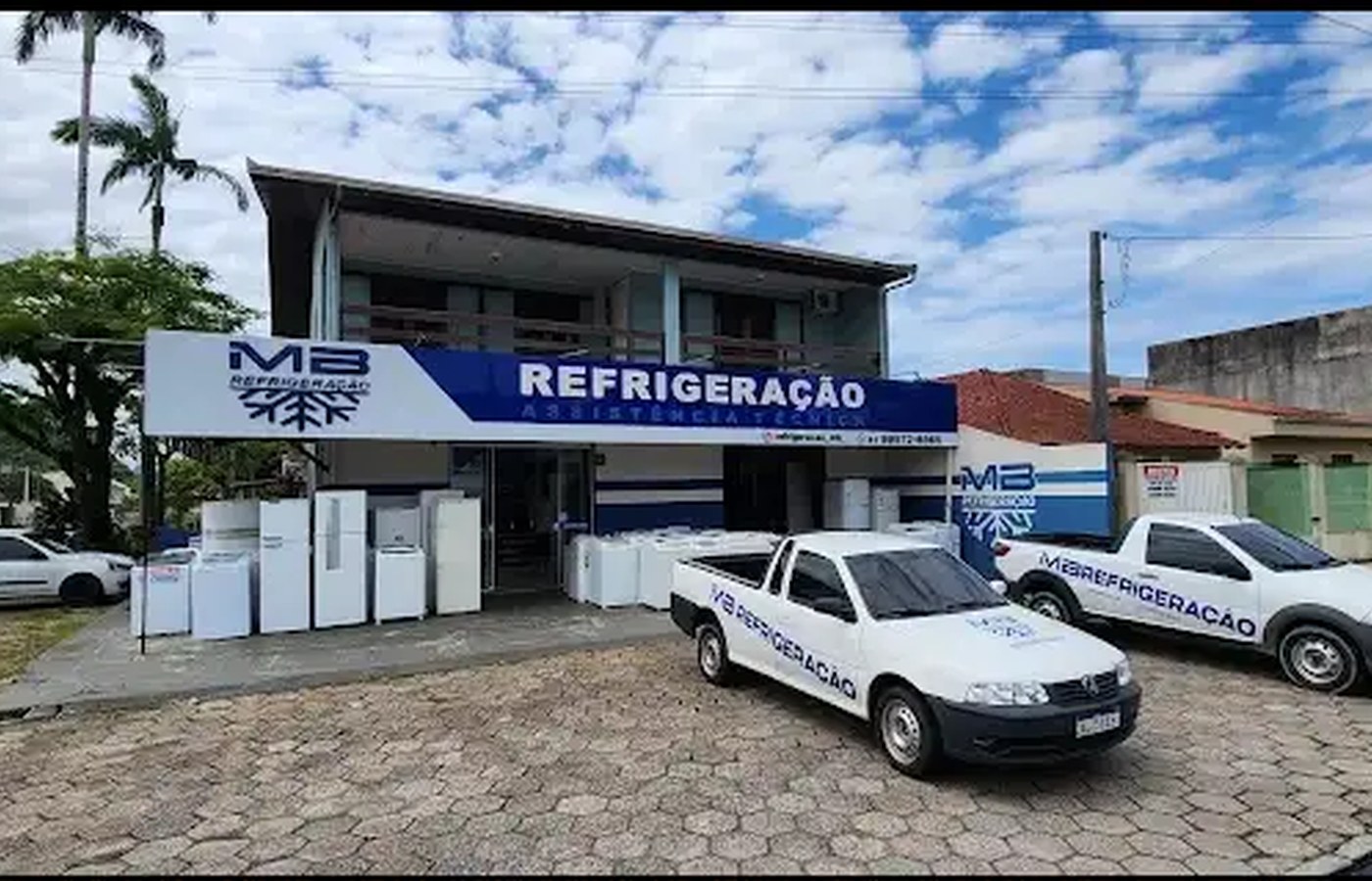 Fachada da Refrigeração MB em Guaratuba - PR